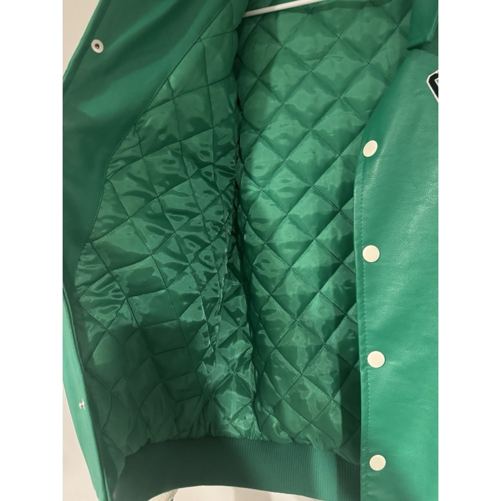 BOSTON CELTICS🍀 ULTRA GAME LEATHER JACKET SIZE XL - Picture 11 of 16